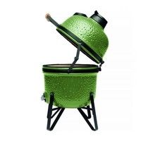 Маленький керамический угольный гриль-печь Berghoff зеленый 2415704