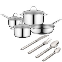 Фото Комплект BergHOFF Набор посуды Comfort 7 пр 1100239 + Набор столовых приборов Neo 24 пр 3501213