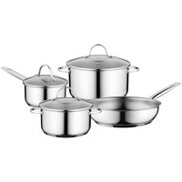 Фото Комплект BergHOFF Набор посуды Comfort 7 пр 1100239 + Набор столовых приборов Neo 24 пр 3501213